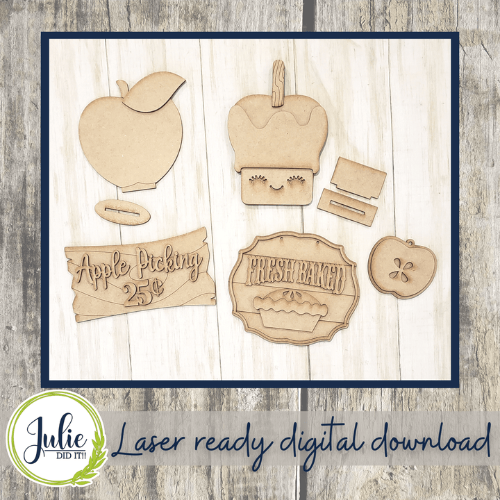 Julie Did It Studios Apple Tiered Tray - July 2022 Design Subscription