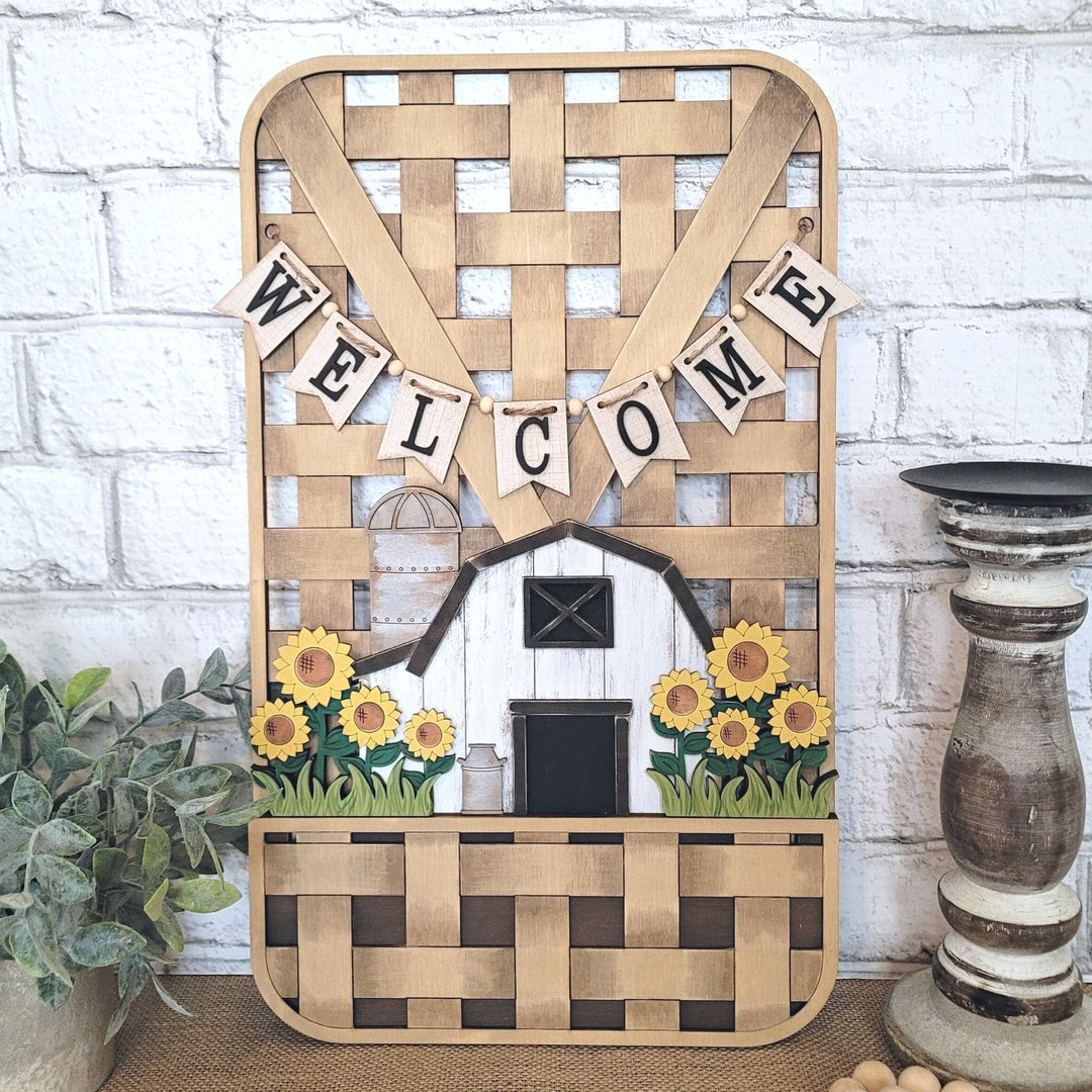 Julie Did It Studios Barn Sunflower Insert - April 2023 Design Studio