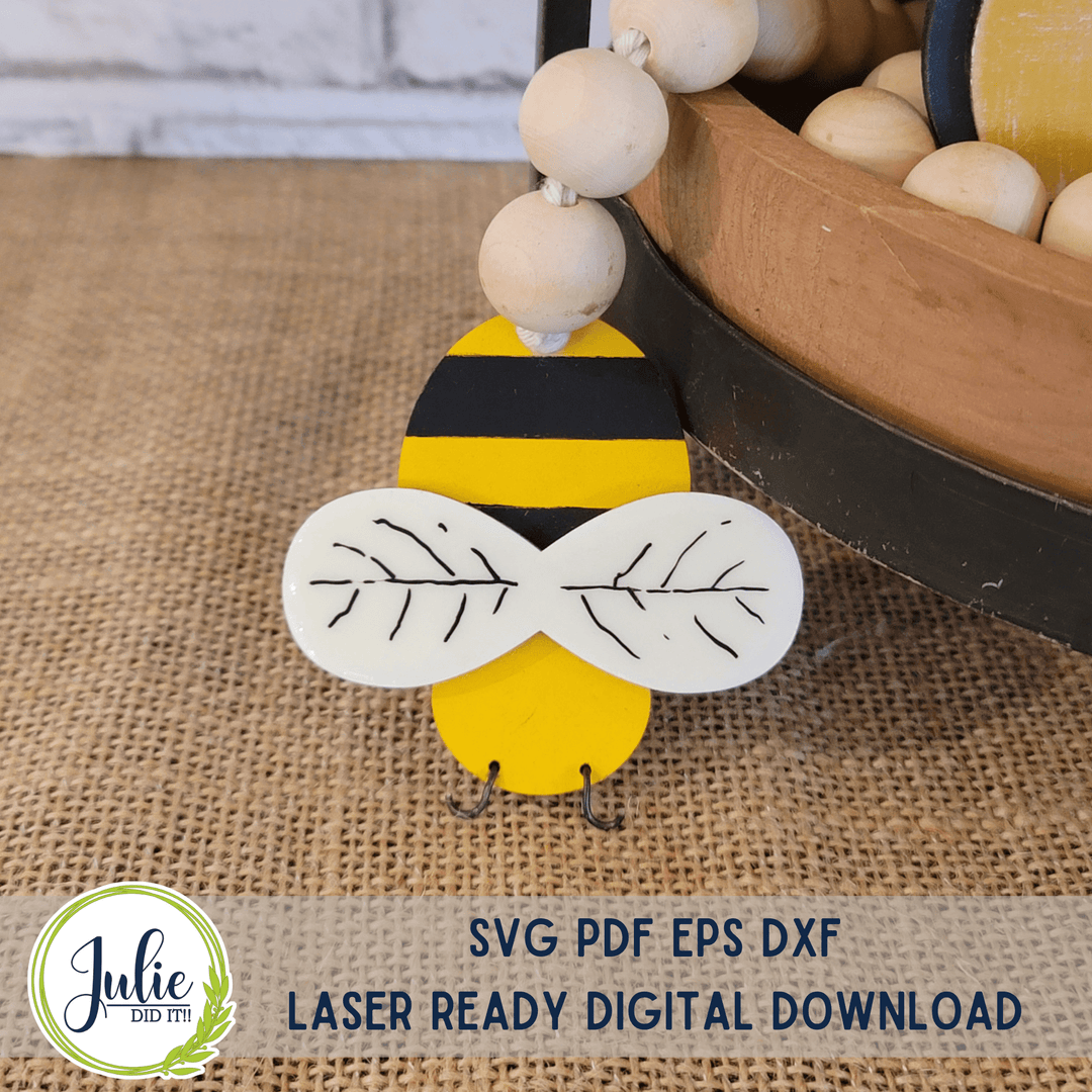 Julie Did It Studios Bee Tiered Tray - January 2023 Design Studio