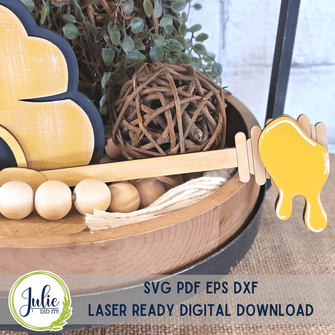 Julie Did It Studios Bee Tiered Tray - January 2023 Design Studio