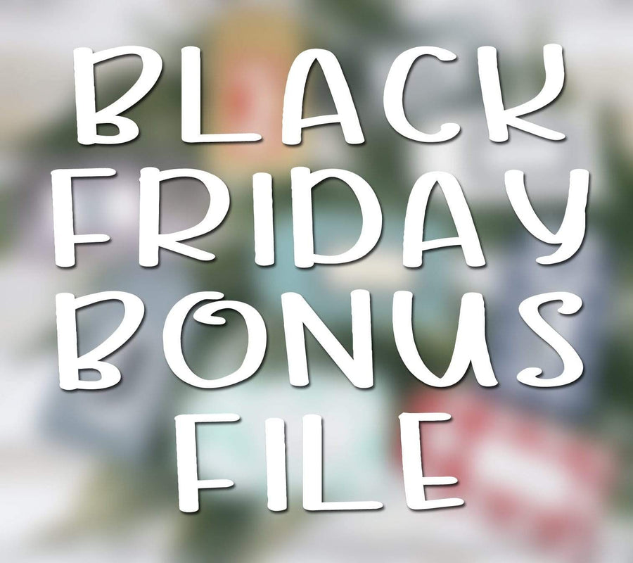 Julie Did It Studios Black Friday Bonus File