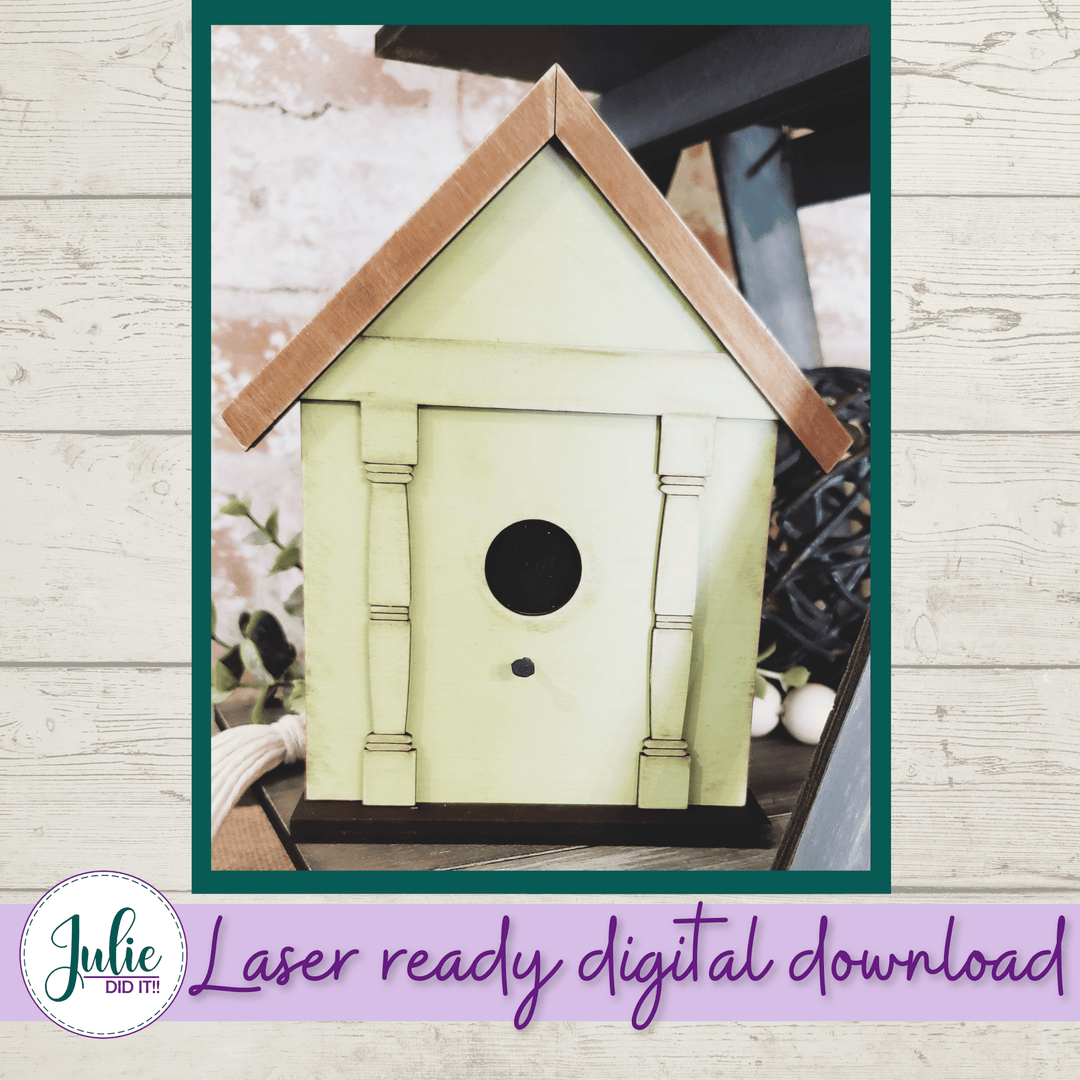 Julie Did It Studios Bless Our Nest Tiered Tray - April 2021 SVG Subscription