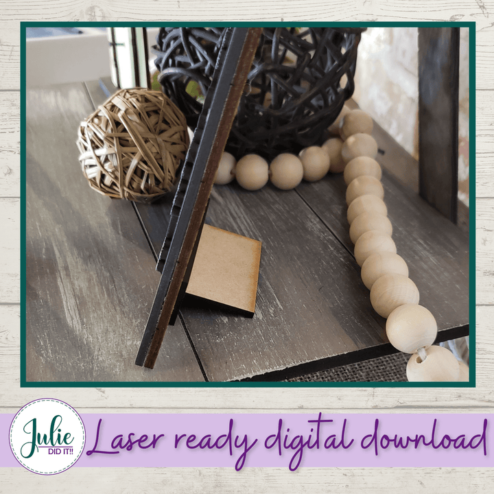 Julie Did It Studios Bless Our Nest Tiered Tray - April 2021 SVG Subscription
