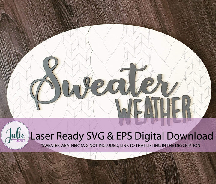 Julie Did It Studios Board Digital SVG Files Sweater Board Collection (3 Files)