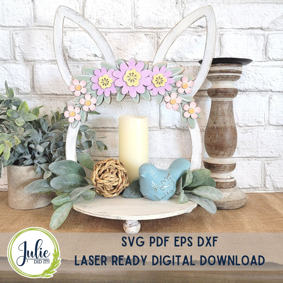 Julie Did It Studios Bunny Ears Display Tray - February 2023 Design Studio