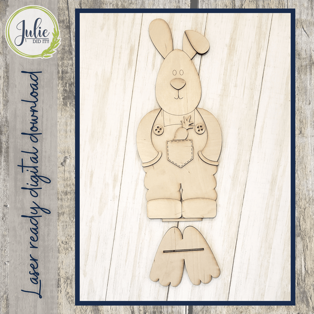 Julie Did It Studios Bunny Family Shelf Sitters