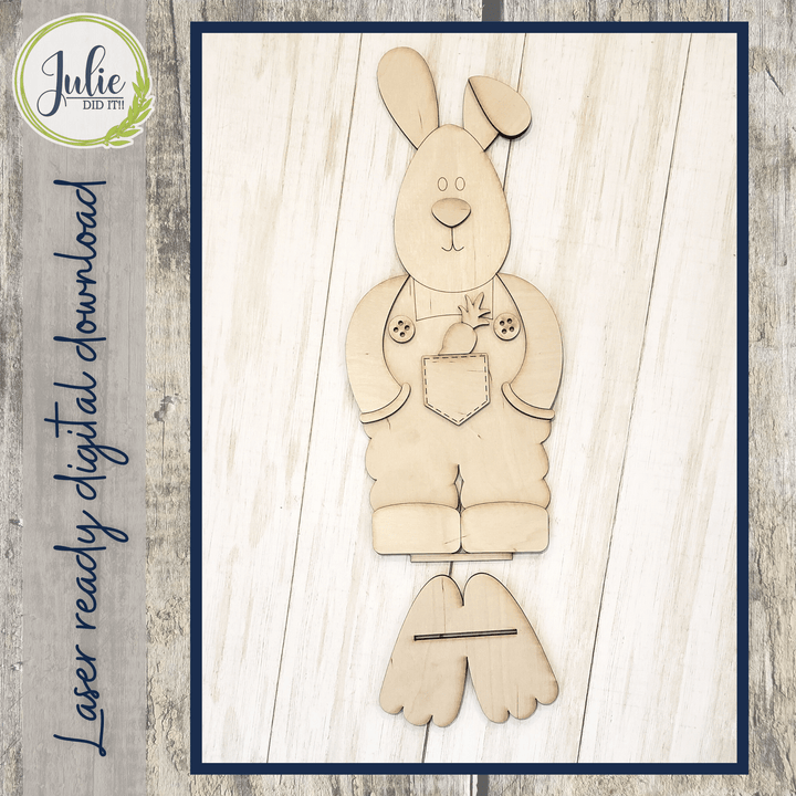 Julie Did It Studios Bunny Family Shelf Sitters