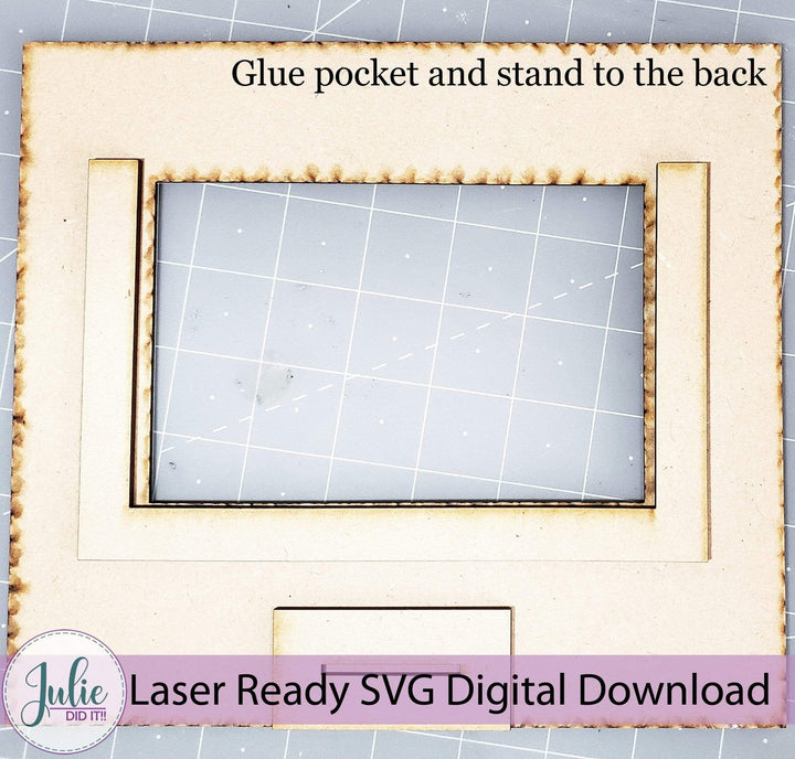 Julie Did It Studios Graduation Frame "Senior" - March 2021 SVG Subscription