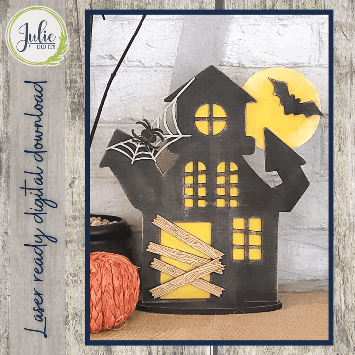 Julie Did It Studios Haunted Mansion Shelf Sitter - August 2022 Design Subscription