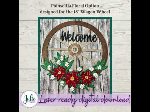 18" Wagon Wheel Sign (Interchangeable)