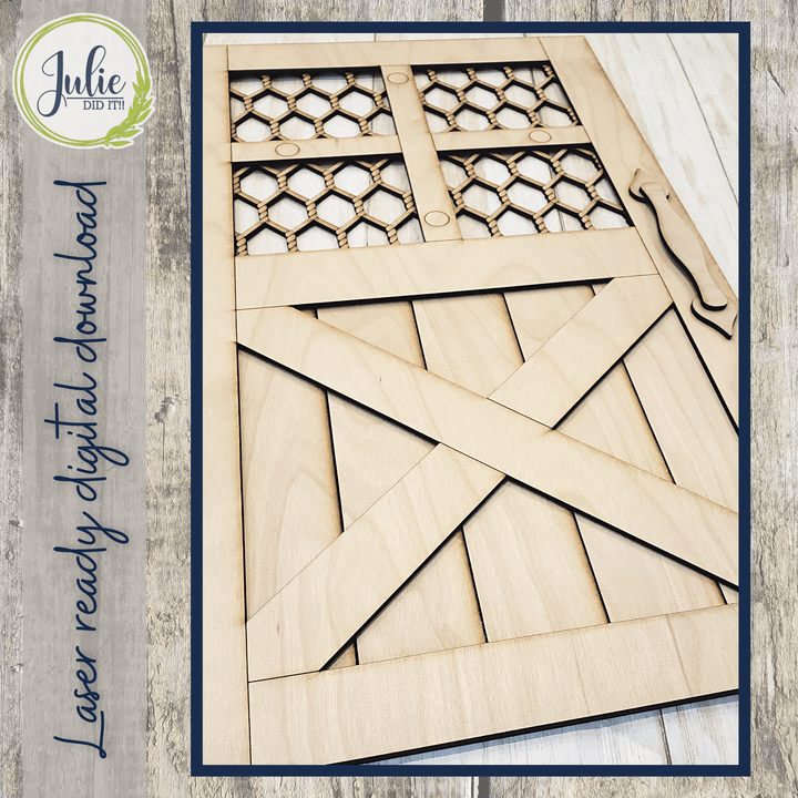 Julie Did It Studios Interchangeable Barn Door