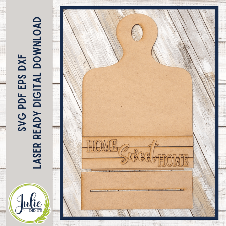Julie Did It Studios Interchangeable Cutting Board Shelf Sitter - October 2022 Design Studio