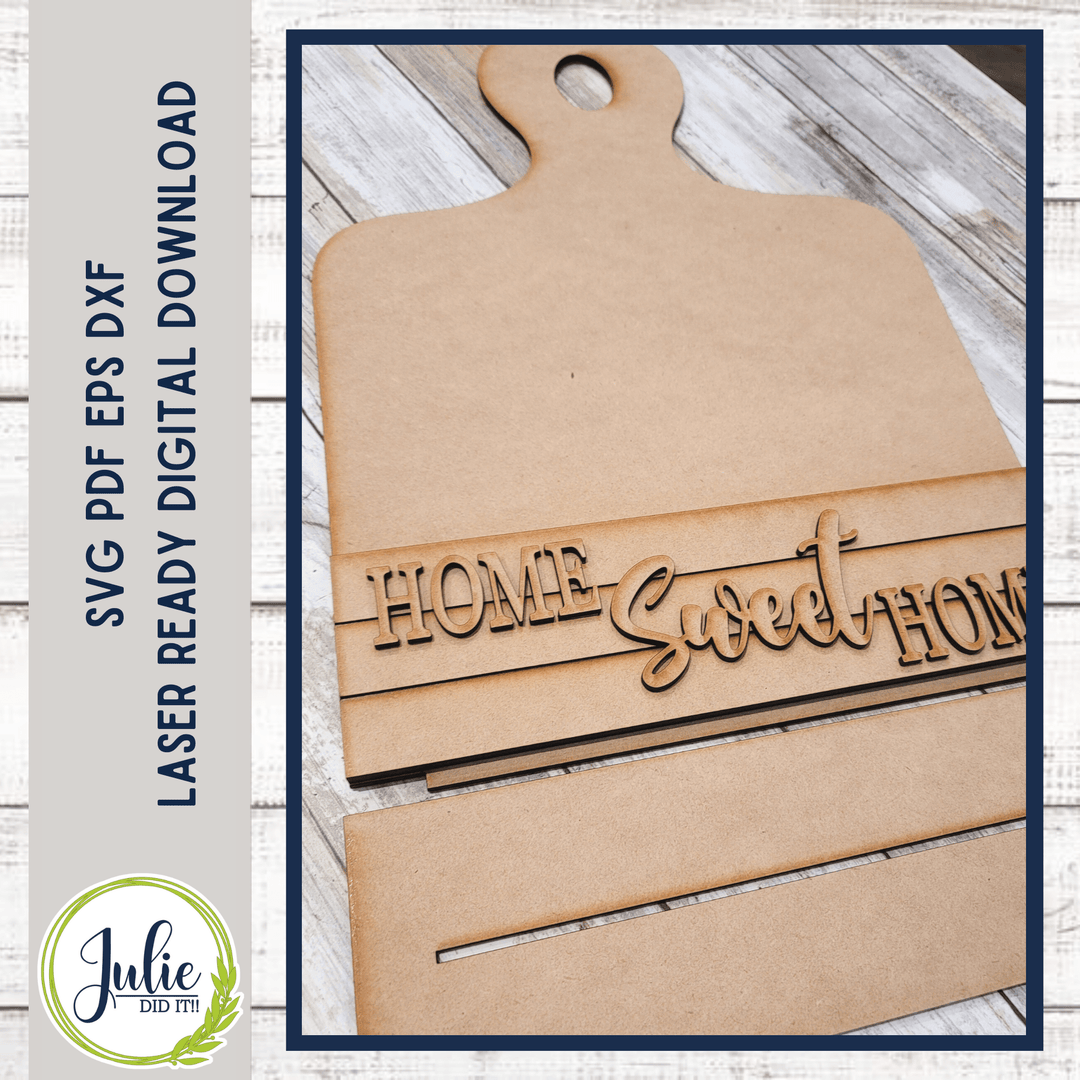 Julie Did It Studios Interchangeable Cutting Board Shelf Sitter - October 2022 Design Studio