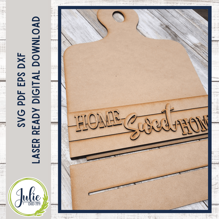 Julie Did It Studios Interchangeable Cutting Board Shelf Sitter - October 2022 Design Studio