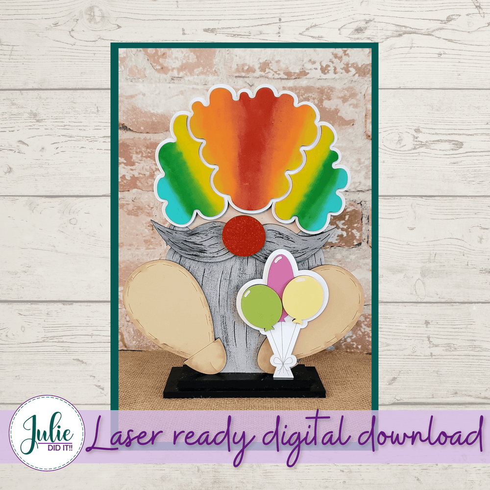 Julie Did It Studios Interchangeable Gnome Balloons Interchangeable Gnome Add-On Accessory