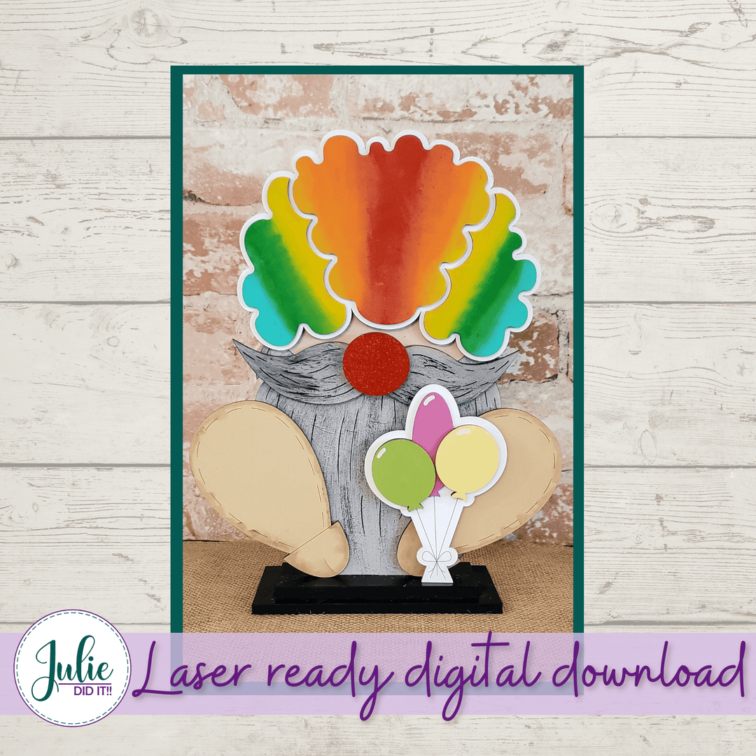 Julie Did It Studios Interchangeable Gnome Balloons Interchangeable Gnome Add-On Accessory