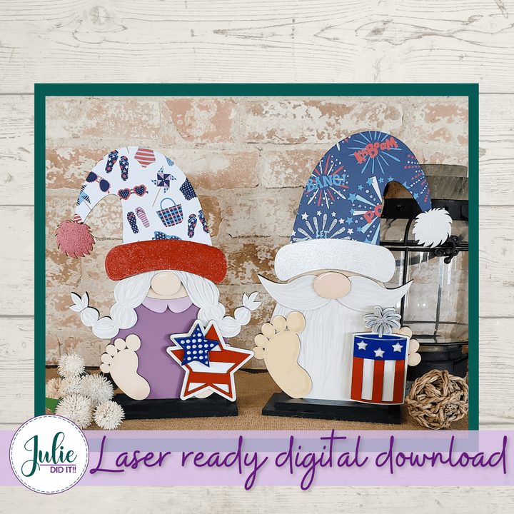 Julie Did It Studios Interchangeable Gnome Fireworks Interchangeable Gnome Add-On Accessory