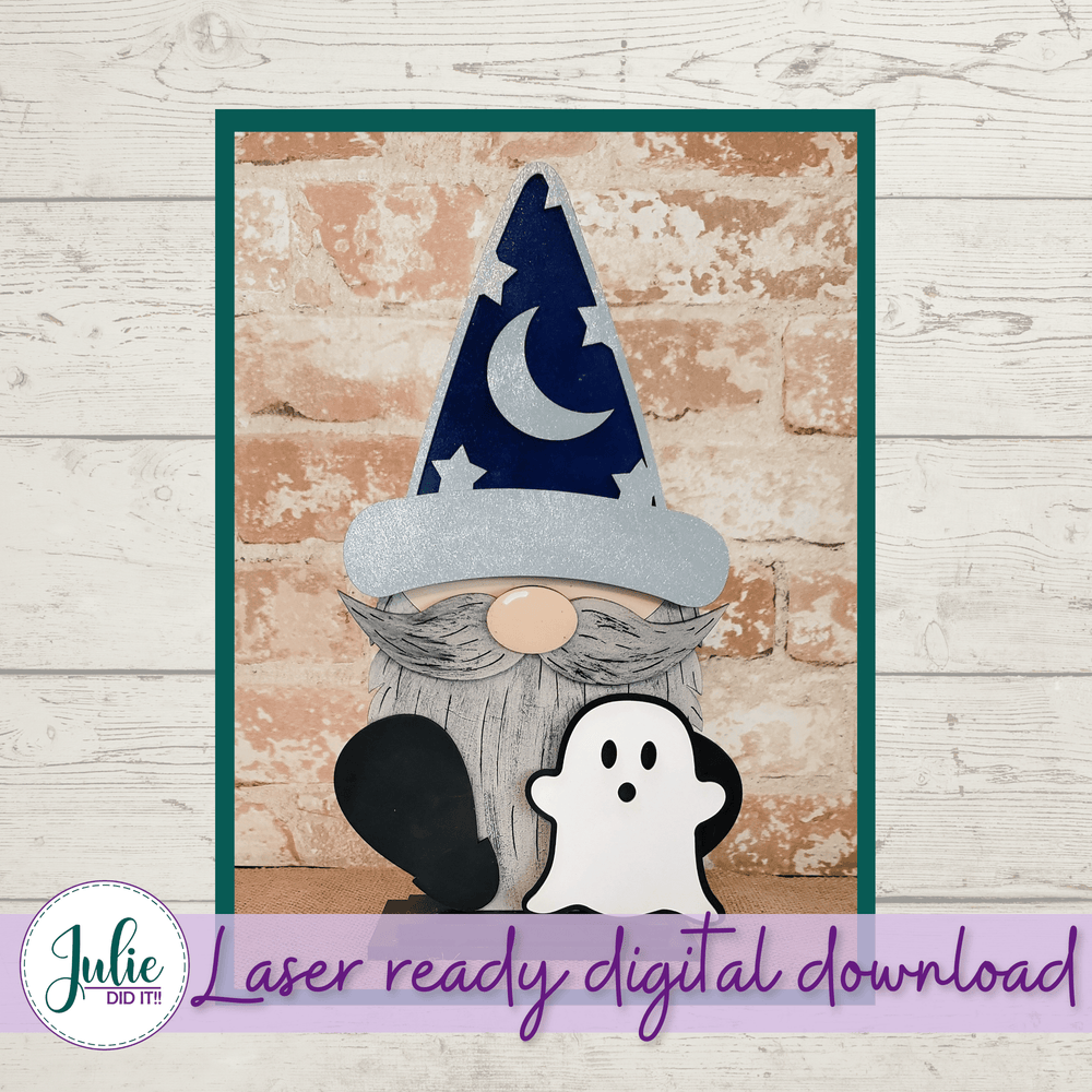 Julie Did It Studios Interchangeable Gnome Ghost Interchangeable Gnome Add-on Accessory