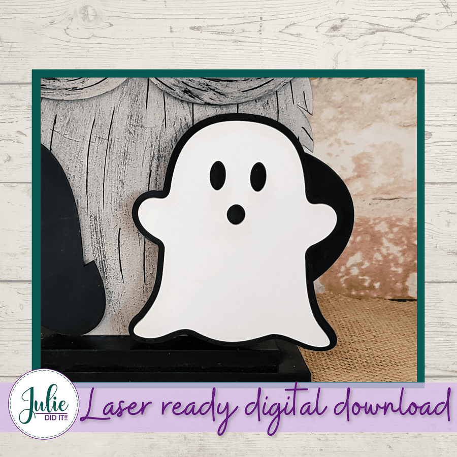 Julie Did It Studios Interchangeable Gnome Ghost Interchangeable Gnome Add-on Accessory