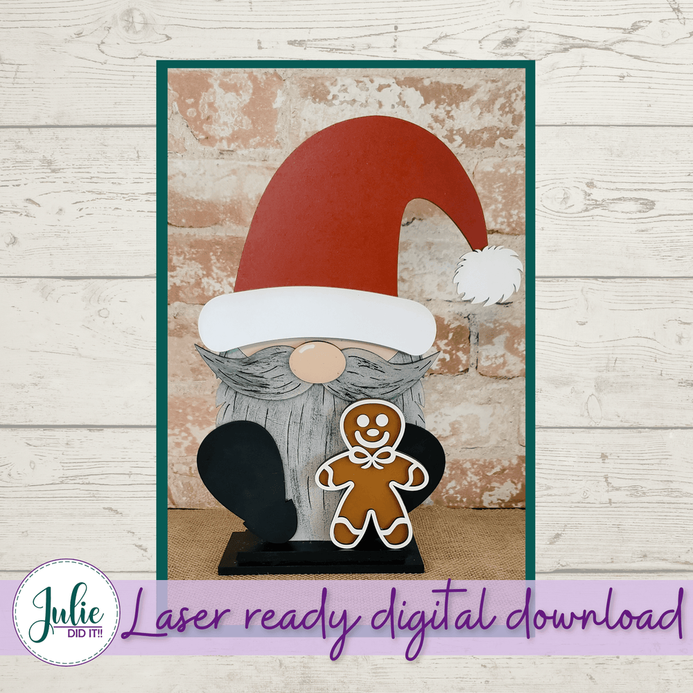 Julie Did It Studios Interchangeable Gnome Gingerbread Man Interchangeable Gnome Add-On Accessory