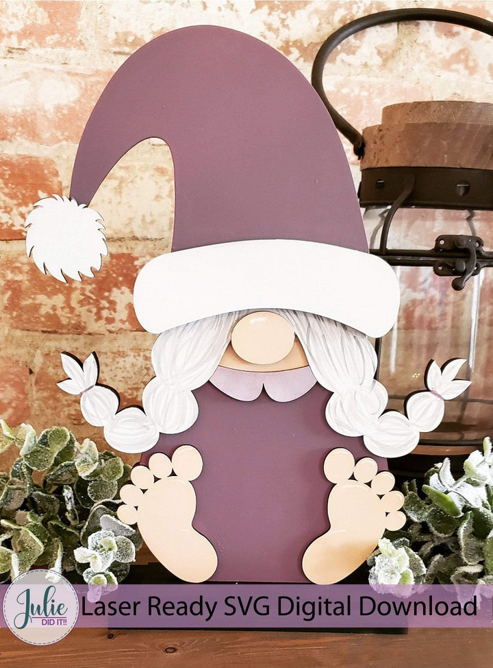 Julie Did It Studios Interchangeable Gnome Interchangeable Girl Gnome
