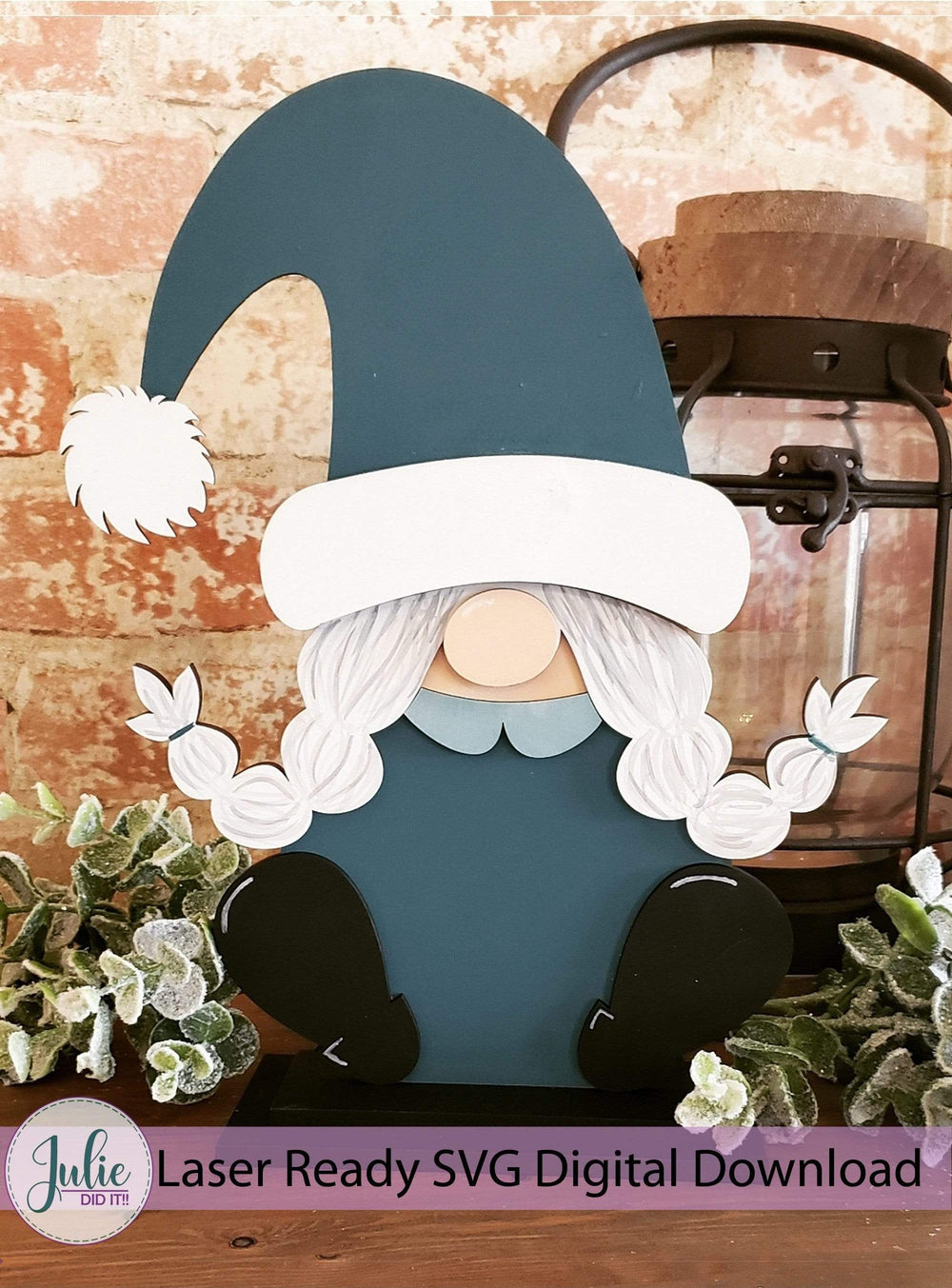 Julie Did It Studios Interchangeable Gnome Interchangeable Girl Gnome