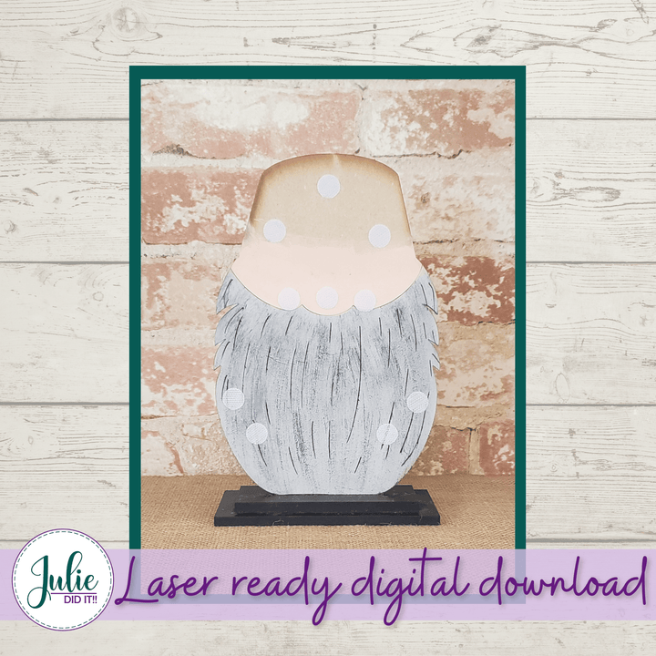 Julie Did It Studios Interchangeable Gnome Interchangeable Gnome