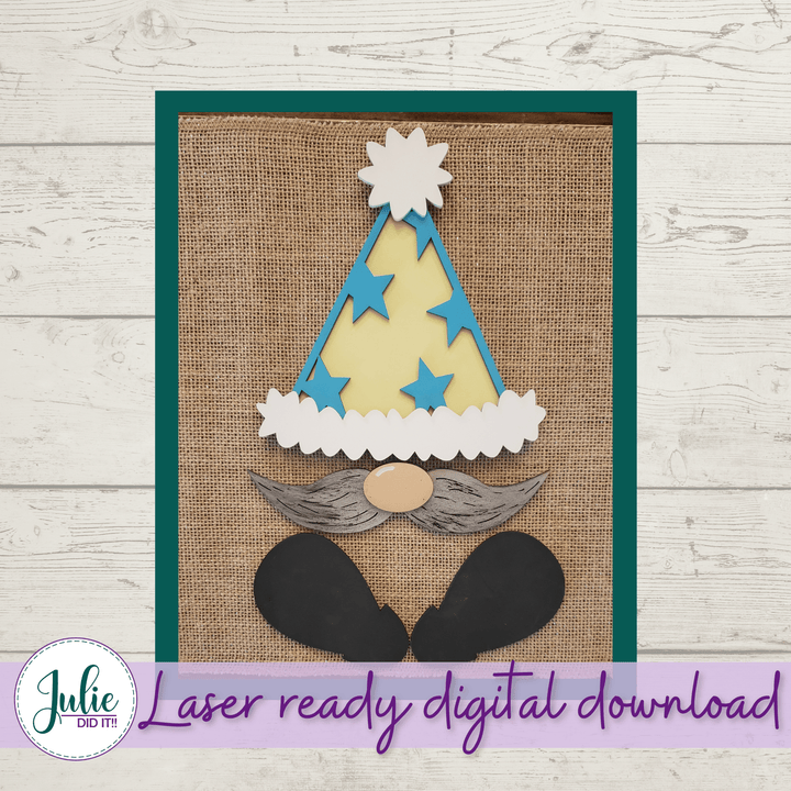 Julie Did It Studios Interchangeable Gnome Party Hat Interchangeable Gnome Add-On Outfit