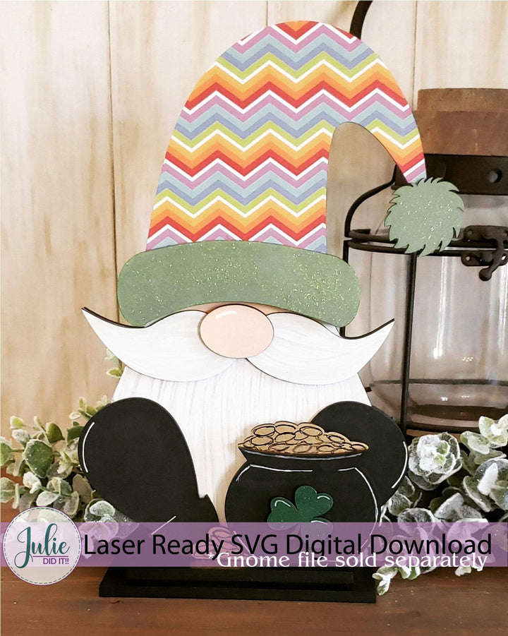 Julie Did It Studios Interchangeable Gnome Pot of Gold Interchangeable Gnome Add-On Accessory