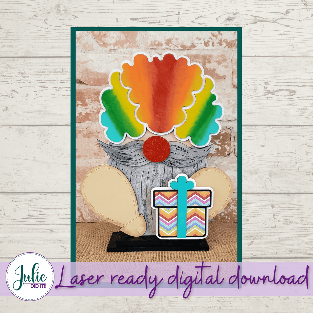 Julie Did It Studios Interchangeable Gnome Present Interchangeable Gnome Add-On Accessory