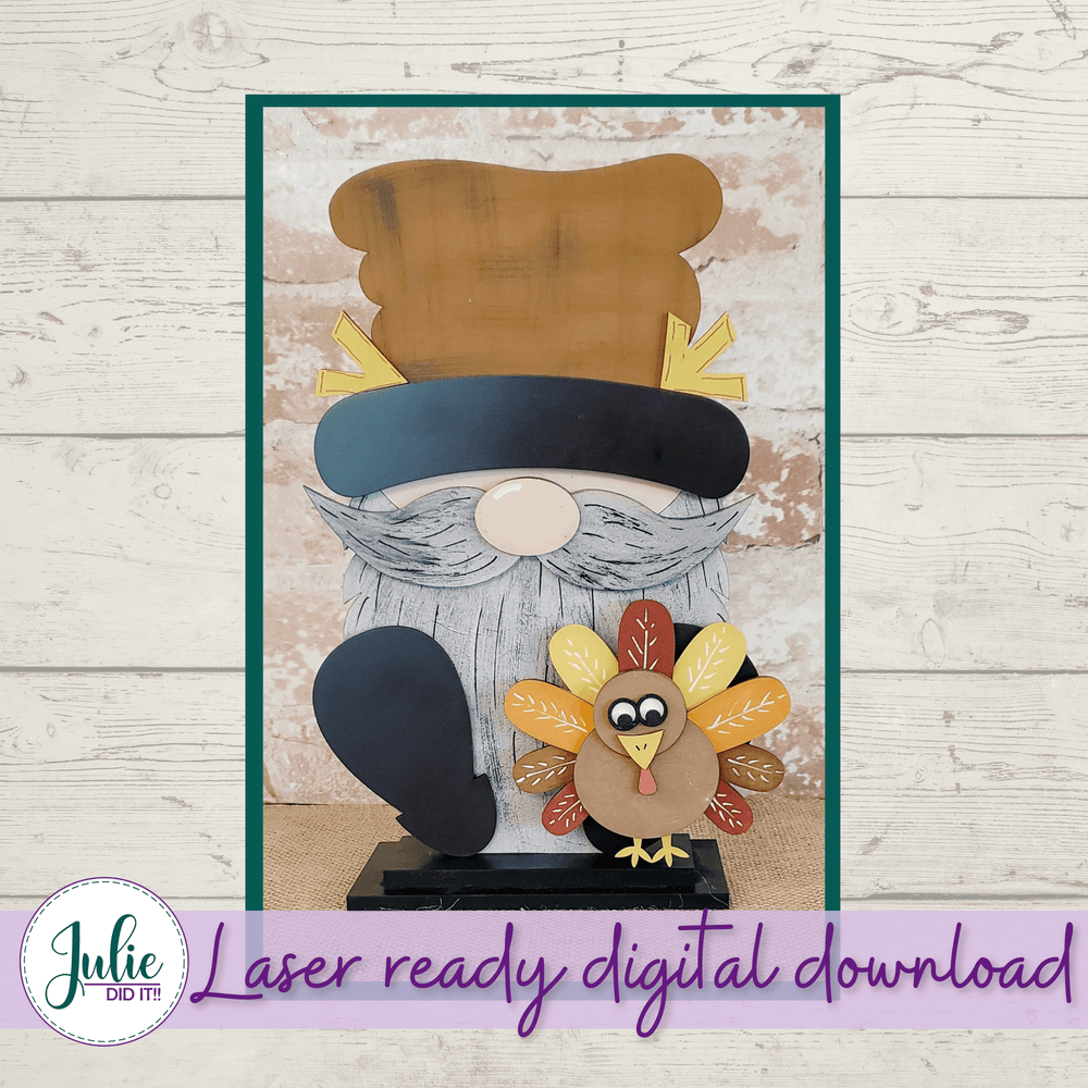 Julie Did It Studios Interchangeable Gnome Turkey Interchangeable Gnome Add-on Accessory