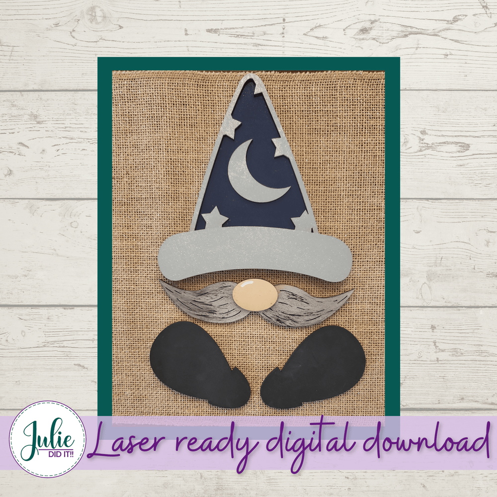 Julie Did It Studios Interchangeable Gnome Wizard Interchangeable Gnome Add-On Outfit