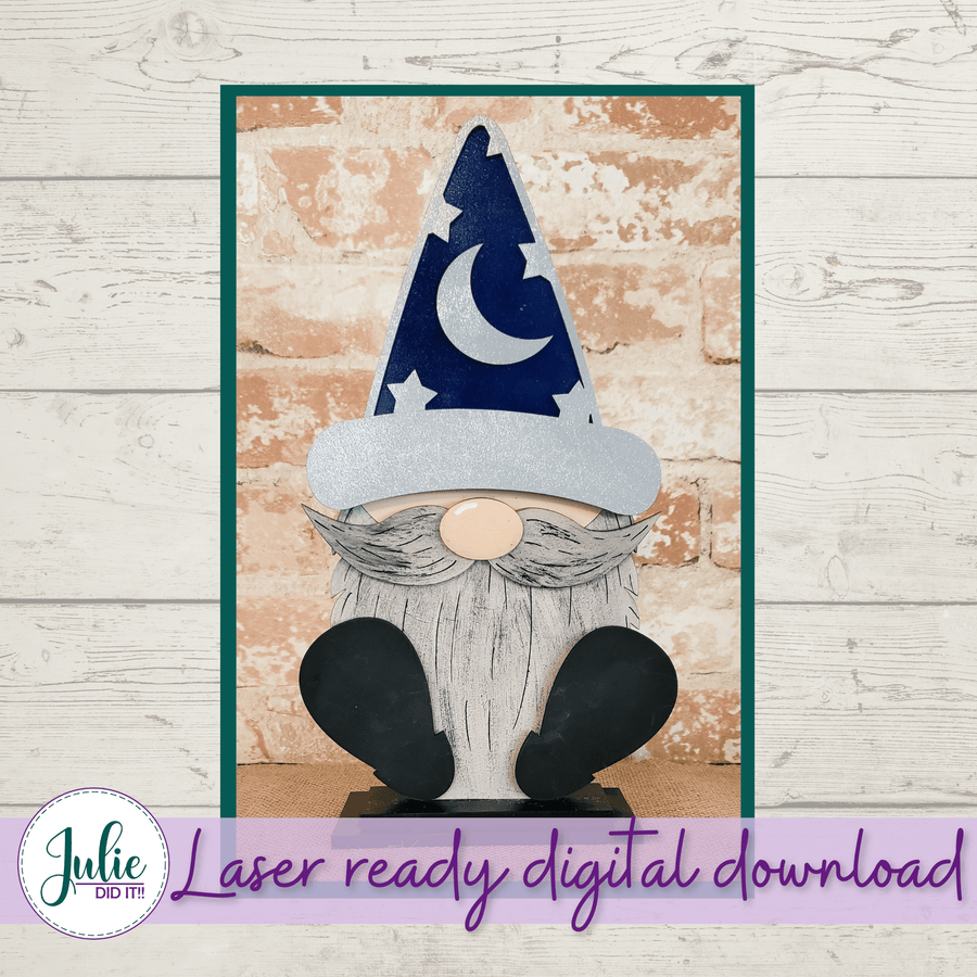 Julie Did It Studios Interchangeable Gnome Wizard Interchangeable Gnome Add-On Outfit