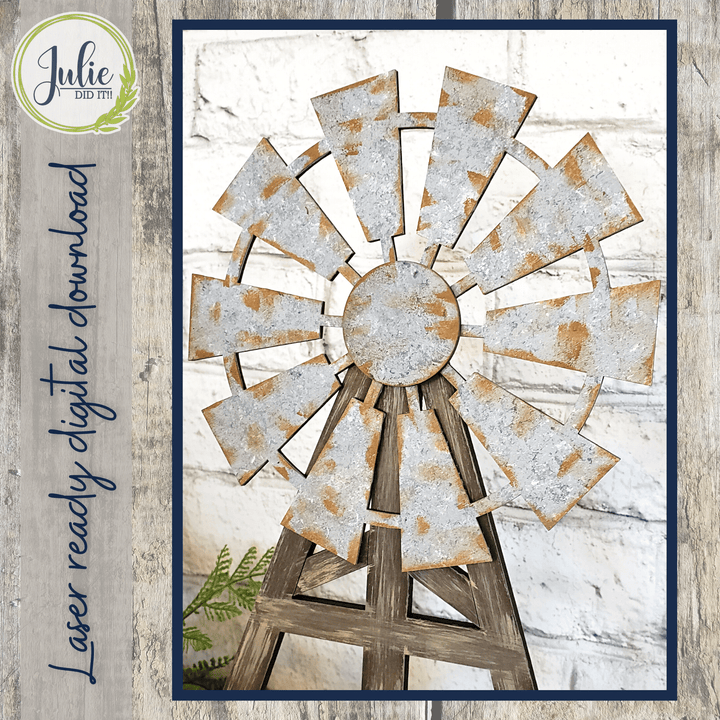 Julie Did It Studios Interchangeable Windmill - April 2022 Design Subscription