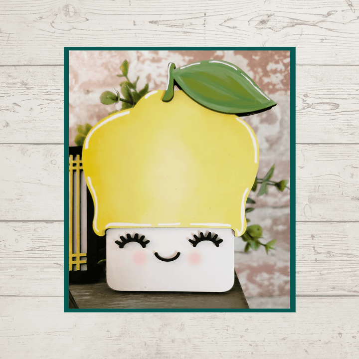 Julie Did It Studios Lemon Tiered Tray - June 2021 SVG Subscription