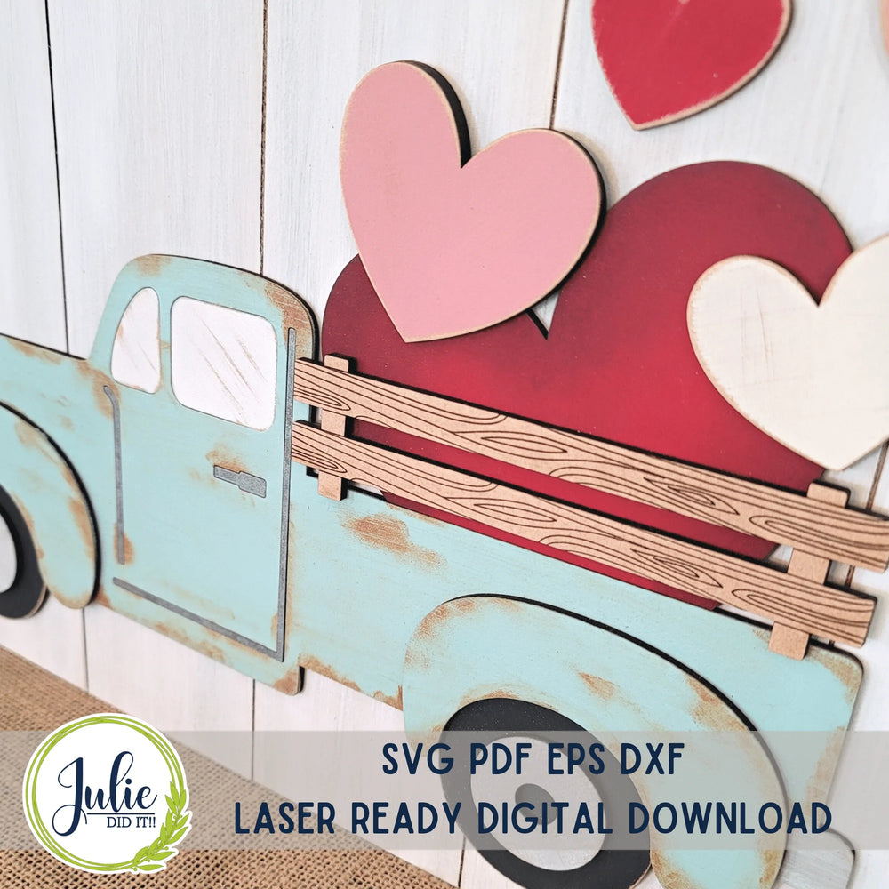 Julie Did It Studios Loads of Love Extra Large Leaner