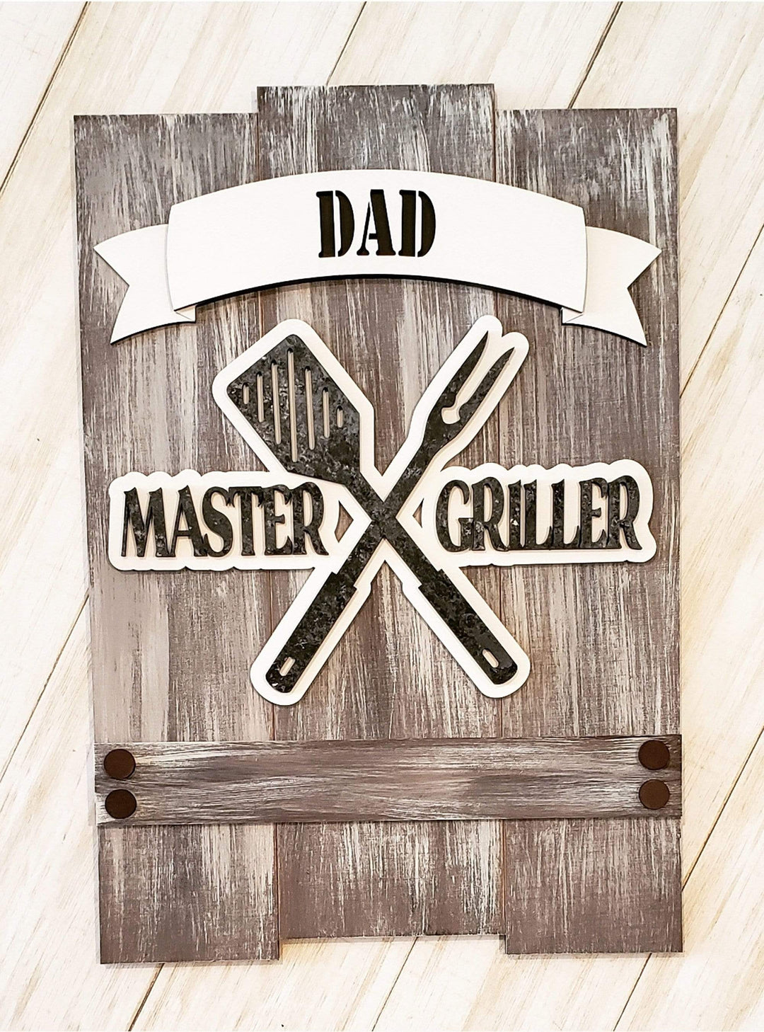 Julie Did It Studios Master Griller Sign for Father's Day