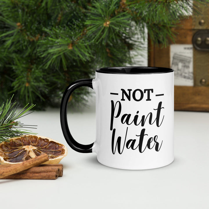 Julie Did It Studios Not Paint Water Mug with Inside Color