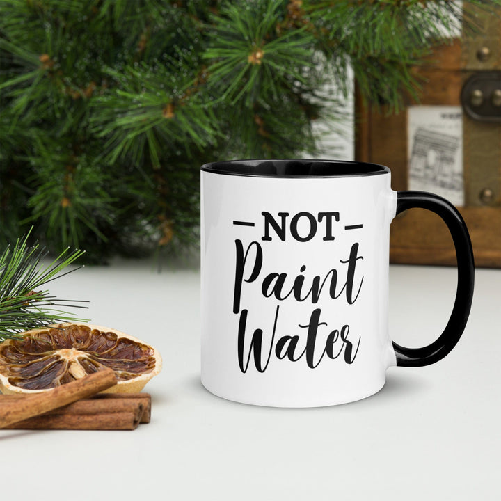 Julie Did It Studios Not Paint Water Mug with Inside Color