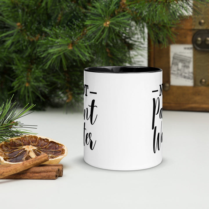 Julie Did It Studios Not Paint Water Mug with Inside Color
