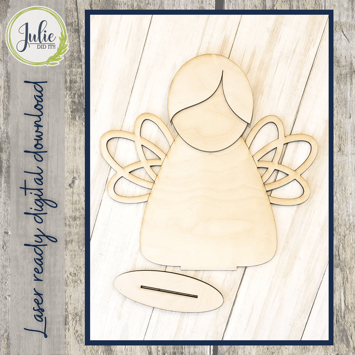 Julie Did It Studios Primitive Angel Shelf Sitter