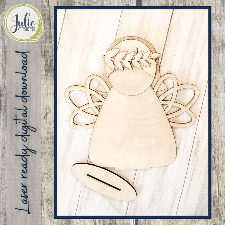 Julie Did It Studios Primitive Angel Shelf Sitter