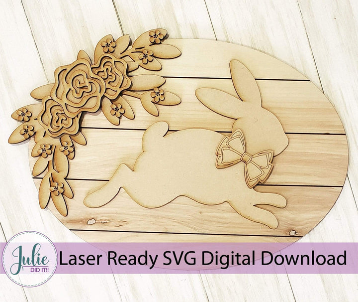 Julie Did It Studios Rabbit Shiplap Signs - February 2021 SVG Subscription