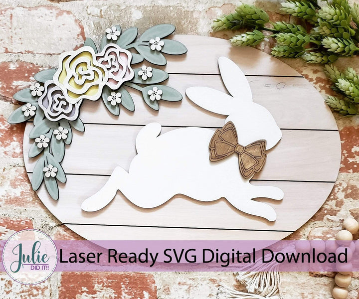 Julie Did It Studios Rabbit Shiplap Signs - February 2021 SVG Subscription