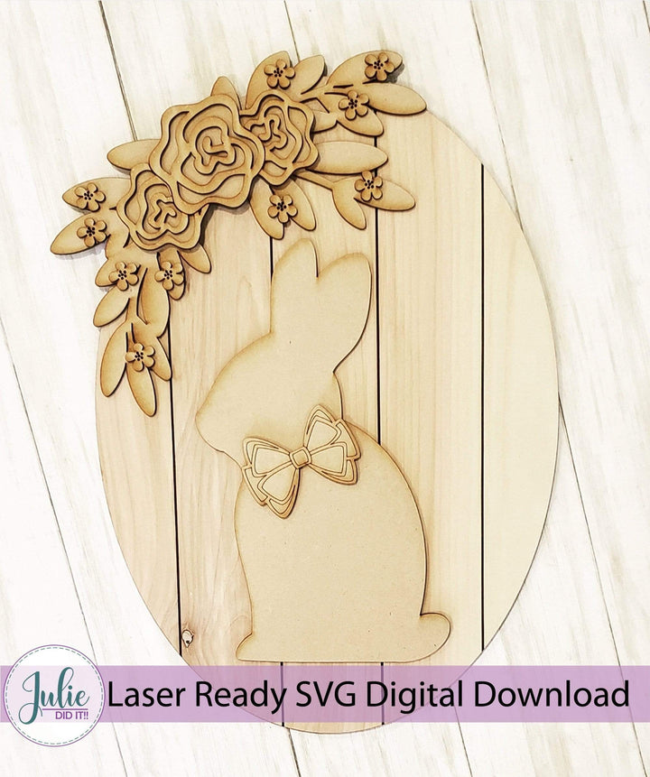 Julie Did It Studios Rabbit Shiplap Signs - February 2021 SVG Subscription
