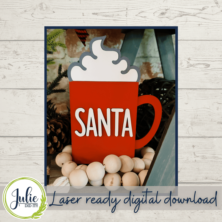 Julie Did It Studios Reindeer Tiered Tray - August 2021 SVG Subscription