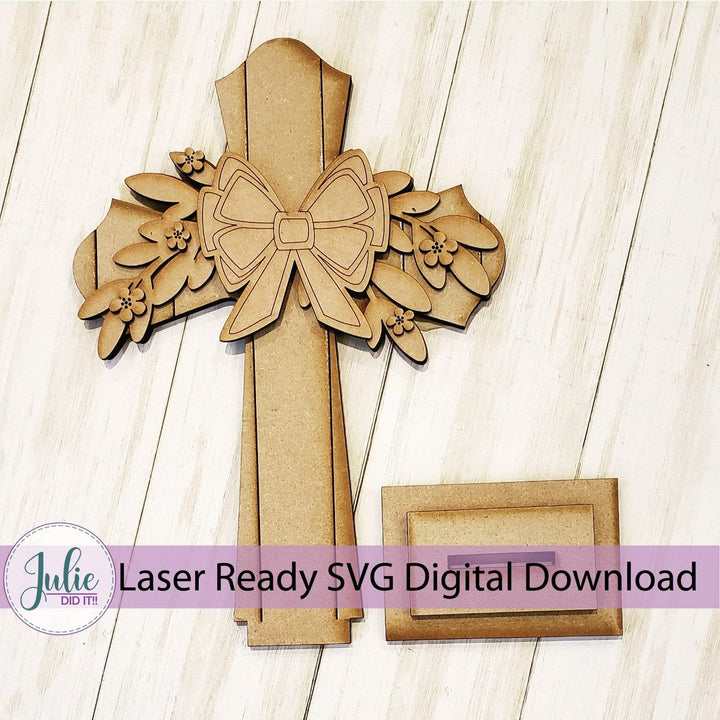 Julie Did It Studios Shiplap Shelf Sitter Cross Shiplap Shelf Sitter