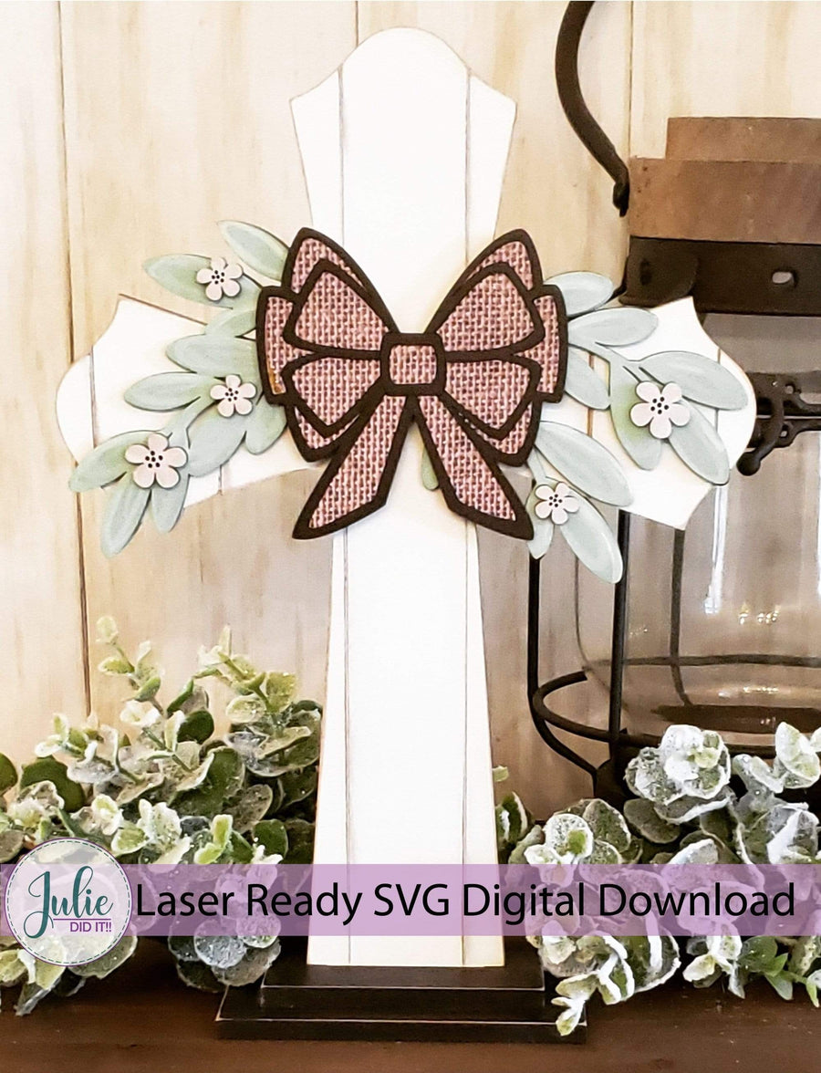 Julie Did It Studios Shiplap Shelf Sitter Cross Shiplap Shelf Sitter