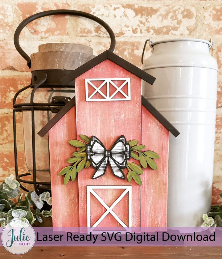 Julie Did It Studios Shiplap Shelf Sitter Rustic Barn Shelf Sitter