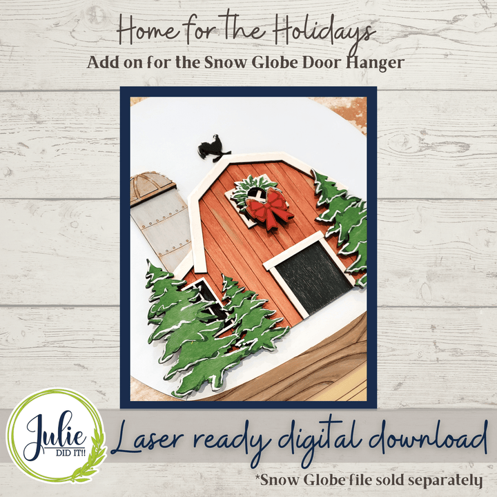 Julie Did It Studios Sign Snow Globe Add-on Bundle 1